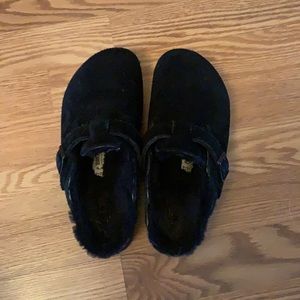 Birkenstock, Black, Lined, 37